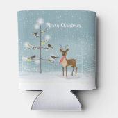 Rafraîchisseur Pour Canette Illustration du cerf de Noël (Dos)