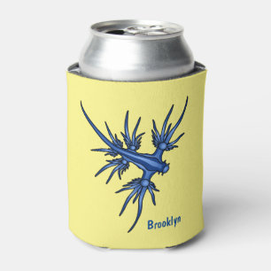 Rafraîchisseur Pour Canette Illustration du dragon bleu des limaces de mer