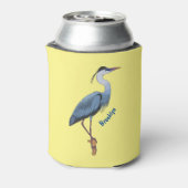 Rafraîchisseur Pour Canette Illustration du grand héron bleu (Can Dos)