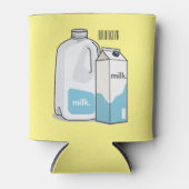 Rafraîchisseur Pour Canette Illustration du lait (Devant)
