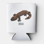 Rafraîchisseur Pour Canette Illustration du monstre Gila (Devant)