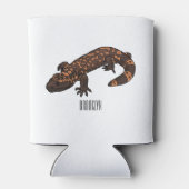 Rafraîchisseur Pour Canette Illustration du monstre Gila (Dos)