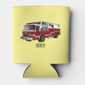 Rafraîchisseur Pour Canette Illustration du moteur à incendie (Devant)