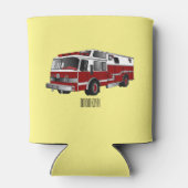 Rafraîchisseur Pour Canette Illustration du moteur à incendie (Dos)