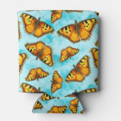 Rafraîchisseur Pour Canette Illustration du papillon Tortoiseshell en Californ (Dos)