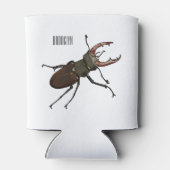 Rafraîchisseur Pour Canette Illustration du scarabée de stade (Dos)