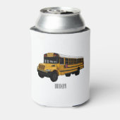 Rafraîchisseur Pour Canette Illustration d'un autobus scolaire (Can Dos)