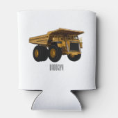 Rafraîchisseur Pour Canette Illustration d'un camion à grande échelle (Dos)