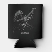 Rafraîchisseur Pour Canette Illustration d'un musicien (Devant)