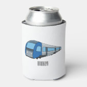 Rafraîchisseur Pour Canette Illustration d'un train électrique (Can devant)