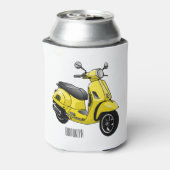 Rafraîchisseur Pour Canette Illustration d'une moto cyclable (Can Dos)