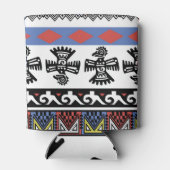 Rafraîchisseur Pour Canette Illustration ethnique des Amérindiens (Dos)