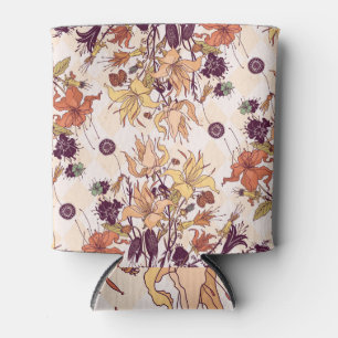 Rafraîchisseur Pour Canette Illustration Floral Light Raster