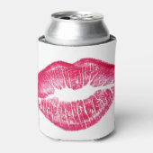 Rafraîchisseur Pour Canette Illustration isolée des lèvres rouges vides (Can devant)