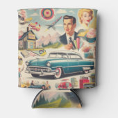 Rafraîchisseur Pour Canette Illustration kitsch des années 1950 (Devant)