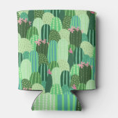 Rafraîchisseur Pour Canette Illustration Motif colorée Cactus (Dos)