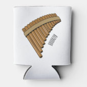 Rafraîchisseur Pour Canette Illustration Pan flûte / panpipes (Devant)