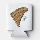 Rafraîchisseur Pour Canette Illustration Pan flûte / panpipes (Dos)
