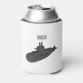 Rafraîchisseur Pour Canette Illustration sous-marine (Can Dos)