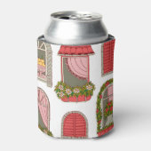 Rafraîchisseur Pour Canette Illustrations avec Windows Vintage : Artistique. (Can devant)