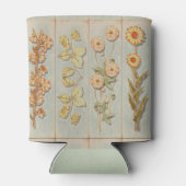 Rafraîchisseur Pour Canette Illustrations de Plante vintage rustique (Dos)