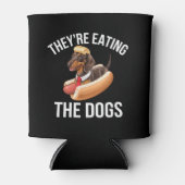 Rafraîchisseur Pour Canette Ils mangent les chiens Donald Trump Débat 2024 (Devant)