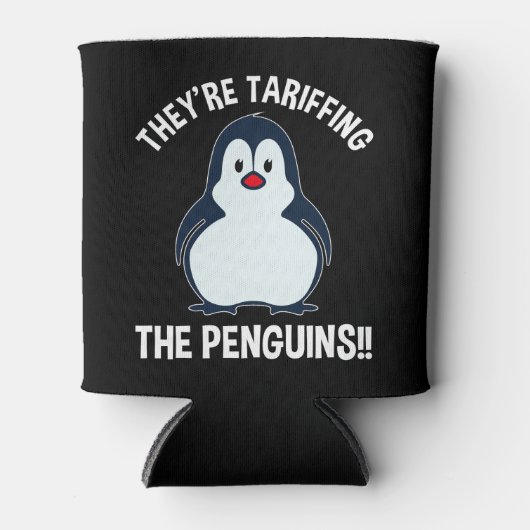 Rafraîchisseur Pour Canette Ils sont en train de dévorer les pingouins ! ! (Devant)