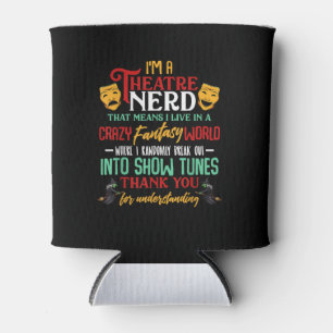 Rafraîchisseur Pour Canette Im A Atre Nerd Sur scène Acteur Amateurs Acteur Ac