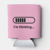 Rafraîchisseur Pour Canette I'm Thinking... Loading Progress Bar Pink Minimali (Dos)