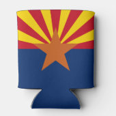 Rafraîchisseur Pour Canette Image du drapeau de l'État de l'Arizona (Dos)