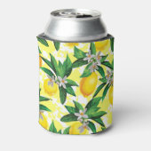 Rafraîchisseur Pour Canette Imaginaire citron : Motif Floral Créatif (Can Dos)