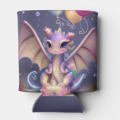 Rafraîchisseur Pour Canette Imaginaire Cute Kawaii bébé dragon (Dos)