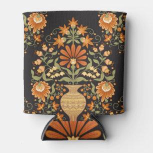 Rafraîchisseur Pour Canette Imaginaire moghol : Opulence florale rétro