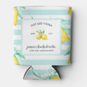 Rafraîchisseur Pour Canette Impression citron | Citrus Bachelorette personnali (Devant)