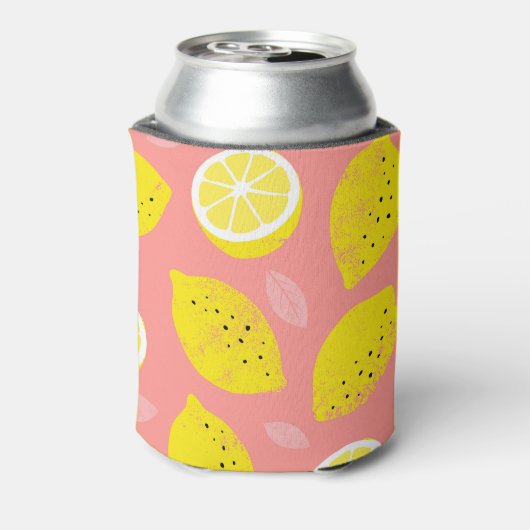 Rafraîchisseur Pour Canette Impression de citron, motif d'été brillant et tran (Can Dos)