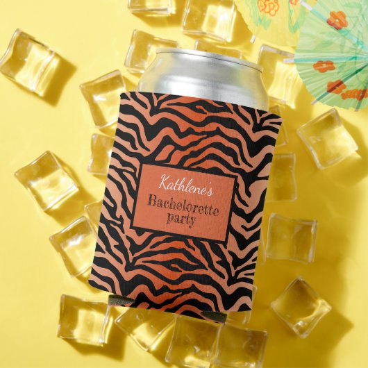 Rafraîchisseur Pour Canette Impression tigre (Été in situ)