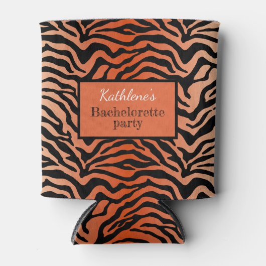 Rafraîchisseur Pour Canette Impression tigre (Devant)