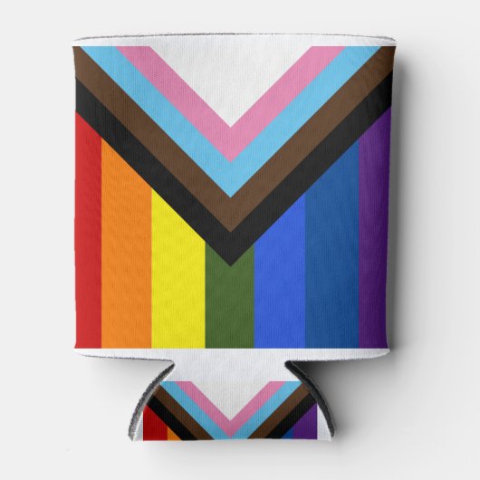 Rafraîchisseur Pour Canette Indicateur de progression de la fierté (Devant)