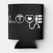 Rafraîchisseur Pour Canette Infirmière d'amour Cute Infirmière ER Infirmière d (Devant)