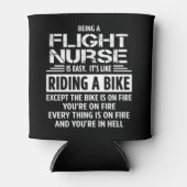 Rafraîchisseur Pour Canette Infirmière en vol (Devant)