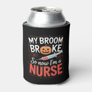 Rafraîchisseur Pour Canette Infirmière Funny Halloween Infirmière essentielle 