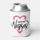 Rafraîchisseur Pour Canette Infirmières Mercis | Appréciation des infirmières (Can devant)