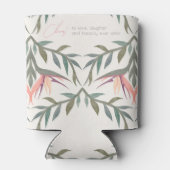 Rafraîchisseur Pour Canette Inséparables au Paradis Personnalisé (Dos)