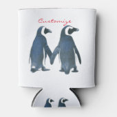 Rafraîchisseur Pour Canette Inséparables Penguin Couple Thunder_Cove (Devant)