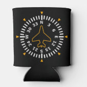 Rafraîchisseur Pour Canette Instrument de vol Compteur d'aéronef (Dos)