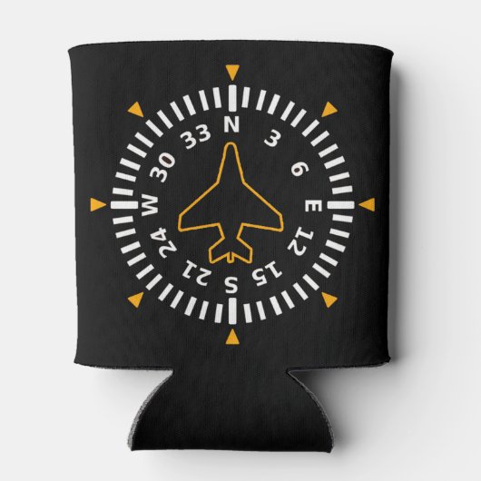 Rafraîchisseur Pour Canette Instrument de vol Compteur d'aéronef (Dos)