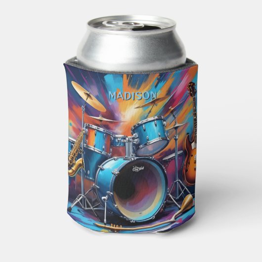 Rafraîchisseur Pour Canette Instruments de musique de nom personnalisé (Can Dos)
