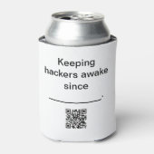 Rafraîchisseur Pour Canette Insulateur Soda - Pour hackers (Can devant)