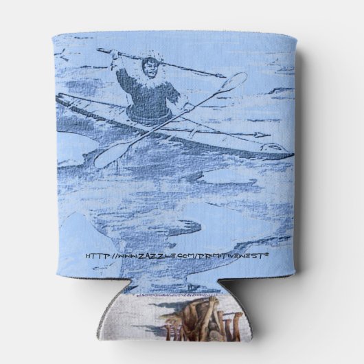 Rafraîchisseur Pour Canette "Inuit-le peuple" (Dos)