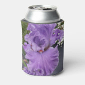 Rafraîchisseur Pour Canette Iris Irises Fleur violet Poster de Lavande Florale (Can Dos)
